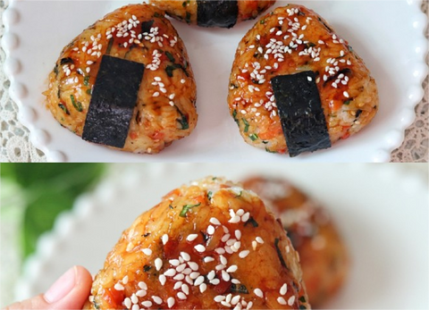 Homemade Triangle Rice Balls