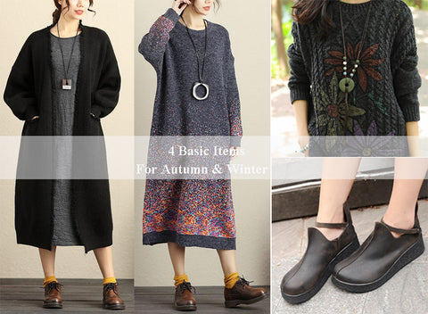 Cover-4 Basic Items For Autumn&Winter