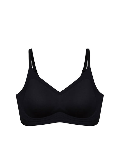 Women Casual Pure Color One-Piece Push-up Bra